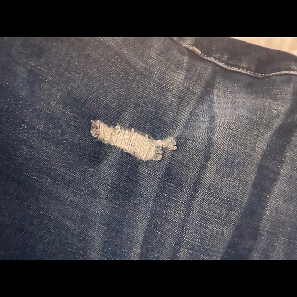 Lane Bryant Distressed Jean Denim Plus Woman’s - Picture 4 of 10